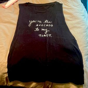 Emi-Jay Tank “You’re the avocado to my toast” (one size)